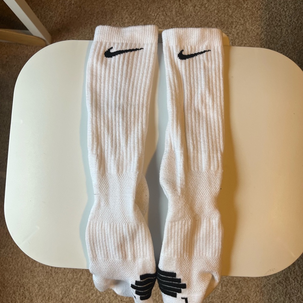 Nike Elite Socks - White/Black